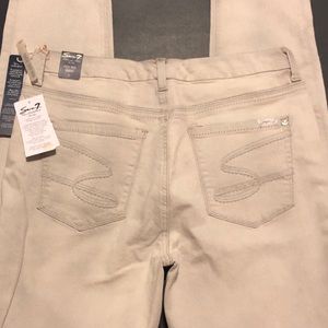 NWT Seven7 Light Grey High Rise Skinny Jeans-31